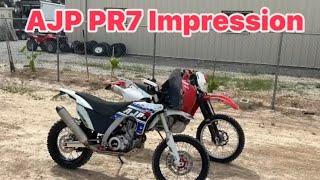 AJP PR7 Riding Impression