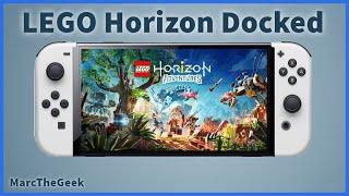 Lego Horizon Adventures Docked Nintendo Switch Gameplay