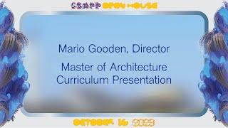 Columbia GSAPP Open House: Master of Architecture