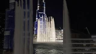 Burj khalifa Fountain Show #shortvideo #dubai #expodubai #fountain #pyp #viralvideo