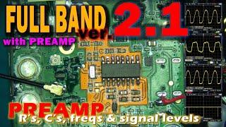 HF FULL BAND Mod. v2.1 w/ PREAMP - PREAMP Signal Levels & Overview - Quansheng UV-K5 (Si4732 chip)