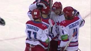 Mikhail Grabovski first KHL goal / Первый гол Грабовского в КХЛ