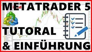  MetaTrader 5 Tutorial & Einführung für Anfänger | Forex & CFD Trading Plattform