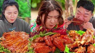 My Cousin Ate Houttuynia Cordata|Tiktok Video|Eating Spicy Food And Funny Pranks|Funny Mukbang