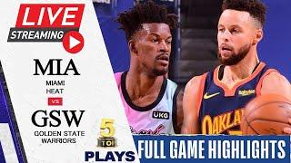 040221 NBA Live Stream: Golden State Warriors vs Miami Heat | FULL GAME HIGHLIGHTS | Top 5 Plays