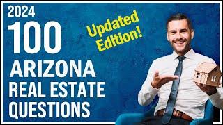 Arizona Real Estate Exam 2024 (100 Questions with Explained Answers - Updated Edition)