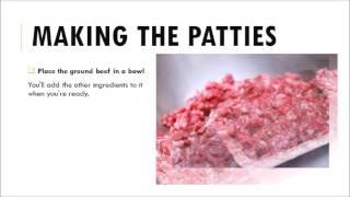 Making the Patties