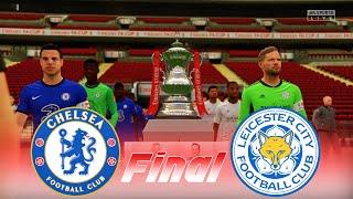 FIFA 21 - CHELSEA vs LEICESTER CITY | FA Cup Final 2021 | Full match & Gameplay