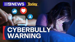 Tech giants accused of not shutting down accounts dedicated to cyberbullying | 9 News Australia
