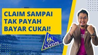 Guna pelepasan cukai [LHDN] sampai tak payah bayar cukai