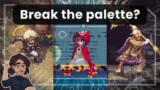 Pixel Art Class - Should you stick to a palette?