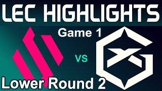 BDS vs GX Highlights Game 1 LEC Lower Round 2 2024 Team BDS vs GIANTX by Onivia