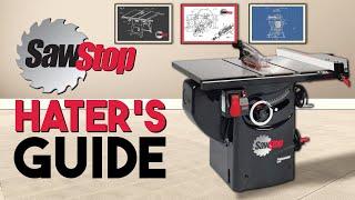 The Hater's Guide to SawStop