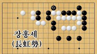 현현기경[玄玄棋經]  353-장홍세(長虹勢)