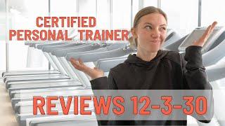 PERSONAL TRAINER REVIEWS 12-3-30 | Lauren Giraldo's Treadmill Workout