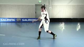 Salming Academy Shooting - Wrist shot - forehand