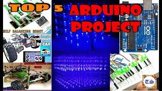 TOP 5 ARDUINO PROJECT || BEST & SIMPLE ARDUINO PROJECT || TECH STUDIO