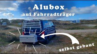 ALUBOX auf Fahrradgepäckträger für unter 300 Euro | Anleitung zum Nachbauen | Vanausbau | Equipment