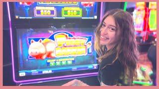 We Played Piggy Bankin Slot & We Wont Stop Until We Hit A Major Bonus!!!