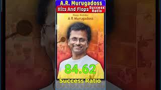 AR Murugadoss All Movies List | Hits and Flops | Success Ratio | #ShortsVideo