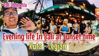 How is life on evening in Bali #lifeinbali #sunsetvlog #sunsetinbali #bali