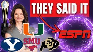 ESPN Source LEAKS CONCERNING News for ACC & Big 12 | Miami | SMU | BYU | COLORADO