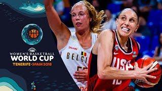 Belgium v USA - Full Game - Semi-Final - FIBA Women's Basketball World Cup 2018