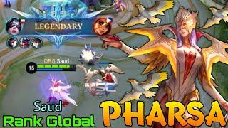 Pharsa Hierophant New MSC 2022 Skin Perfect Play! - Top Global Pharsa by Saud - Mobile Legends