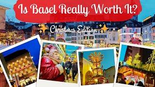 Is Basel *Really* Worth It? 🫣 | Indian  in Switzerland  | Christmas Market  #basel