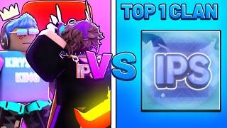 2 Youtubers VS #1 Clan In Roblox Bedwars..