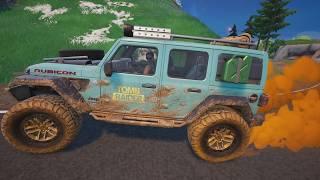 Jeep Wrangler Rubicon x Fortnite x TOMB RAIDER (Finally, A GOOD SUV In Fortnite)