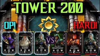 WHITE LOTUS FATAL Tower 200 Boss Battle | KMR Raiden with Shintai of the North vs 200 Fight + Reward