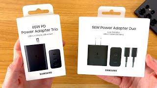 Samsung's BEST Chargers (50W Duo & 65W Trio Power Adapters)