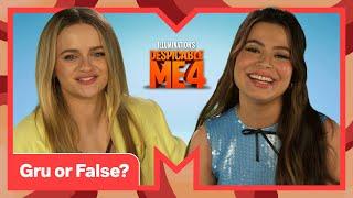 Joey King & Miranda Cosgrove Play Gru or False? | Despicable Me 4 | MTV Movies