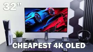 CHEAPEST 4K 32-inch QD-OLED Gaming Monitor for PC / PS5 / Xbox X