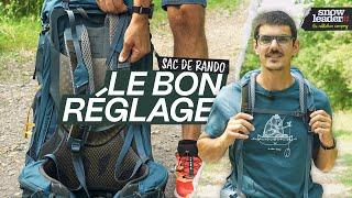 COMMENT (BIEN) RÉGLER SON SAC DE RANDO | Tutos Snowleader 