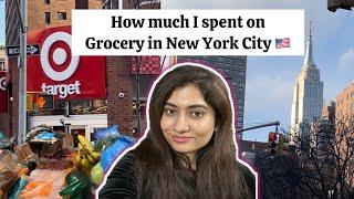 Grocery shopping in Manhattan, New York City |Target Haul Mini Vlog