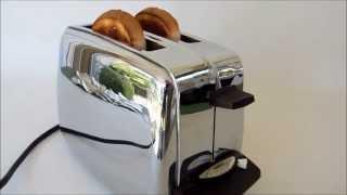 Sunbeam Toaster T-10B-1 Vintage Small Appliance Demo