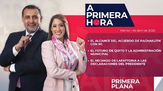 NOTICIERO A PRIMERA HORA 01 ABRIL 2025