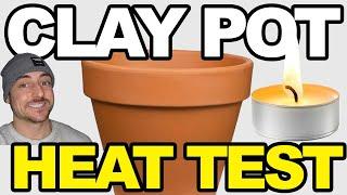 CLAY POT HEATER TEST | Does It Actually Work?!