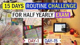 Hack Your Exams to Score Highest Marks in Just 15 DAYS| A CHALLENGE,Routine and Study Hacks