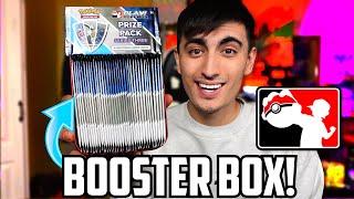 I DID IT! PLAY Pokemon PRIZE PACK BOOSTER BOX OPENING! (Series 3)
