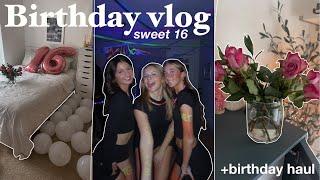 Birthday Vlog! *hauls, bday party, grwm* | Vlogmas Day 2