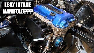 Test Fitting an NPBoosted Intake Manifold on the S14 (SR20DET)