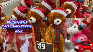 HOME DEPOT CHRISTMAS DECORATIONS 2021 | #christmasdecor #canada #storewalkthrough