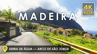 Madeira Portugal 4K Driving Tour: Scenic Roads of North Coast | Virtual Drive on Madeira Island