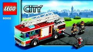 60002 LEGO Fire Truck City Fire (instruction booklet)