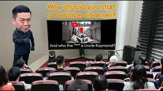 Why should you start a YouTube channel? Who is Uncle Raymond? #startup #youtube #subscribe