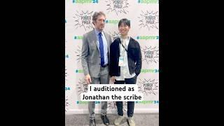 ⁠@DGlaucomflecken I auditioned as Jonathan the scribe and failed #comedy