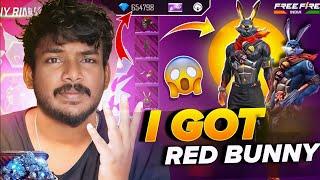 அடேய் I GOT RED BUNNY BUNDLE 4000  DIAMONDS O***PITU POCHI FREE FIRE MAX TAMIL || மாட்டு RAVI